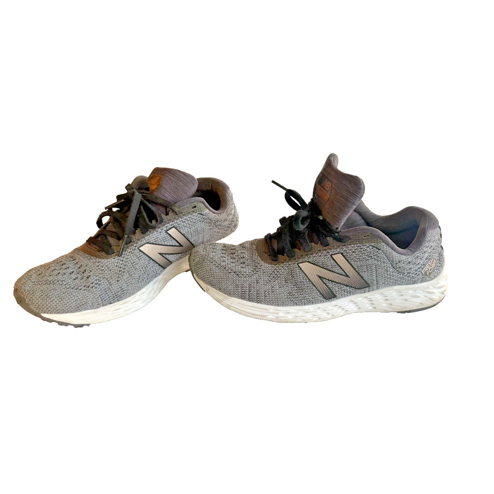 NEW BALANCE ARISHI WOMENS RUNNING SHOES FABRIC GRAY SIZE 8 US